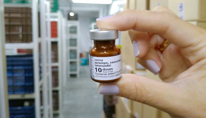 Foto: SESA-PR Paraná aplica “dose zero” em 17,4 mil bebês menores de um ano para controle do sarampo